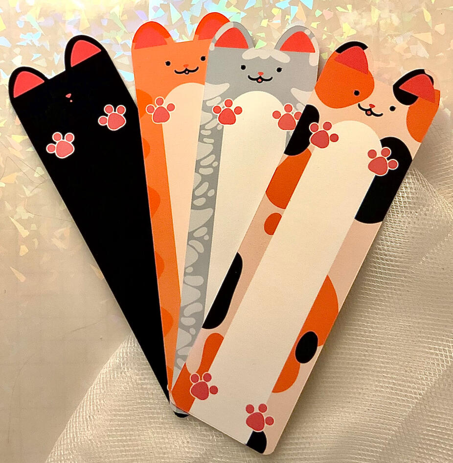 Cat bookmarks